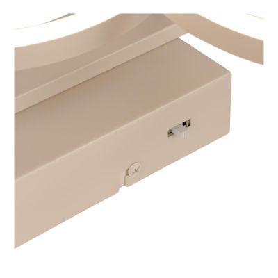 Lucide NICOLA - Flush ceiling light - LED - CCT - 1x37W 2700K/4000K - Taupe